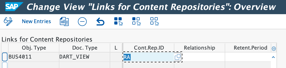 Content Repository ID