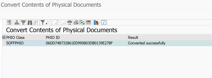 GOS Migration Output